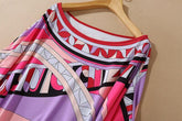 Multicolor Printed Elegant High Street Maxi Dresses